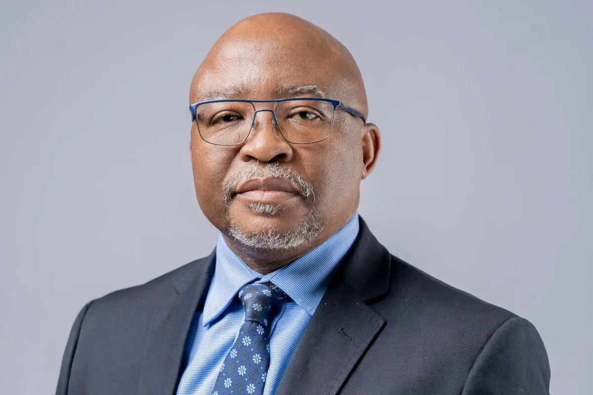 A head shot of Dr Katlego Mothudi.