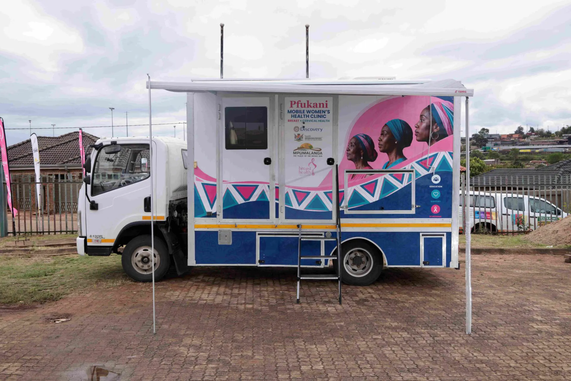 The Pfukani Mobile Clinic stationed in Bushbuckridge.